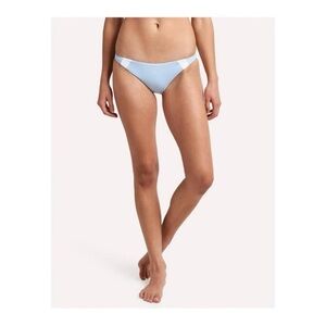 L*Space Johnny Classic Bikini Bottom in Light Blue/White NWOT